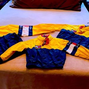 3 Tommy jackets. Women XL, boys 4 and 6